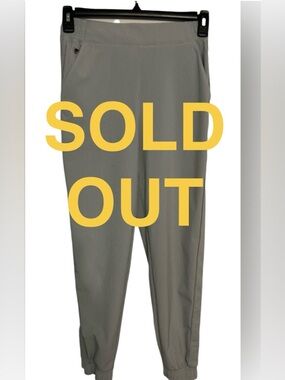 SOLD OUT SORRY Athleta Brooklyn Textured Jogger Women’s Size 4 Stretch